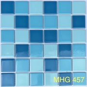 Gạch Hồ Bơi Mix Màu Xanh Biển - Daisan Store