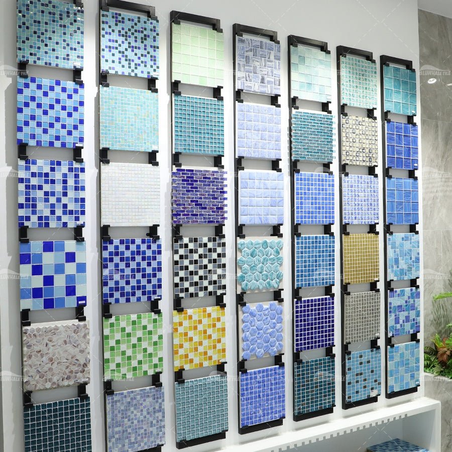 Gạch khảm thủy tinh hồ bơi phòng xông hơi nhà cung cấp một cửa Bluwhale - Daisan Store