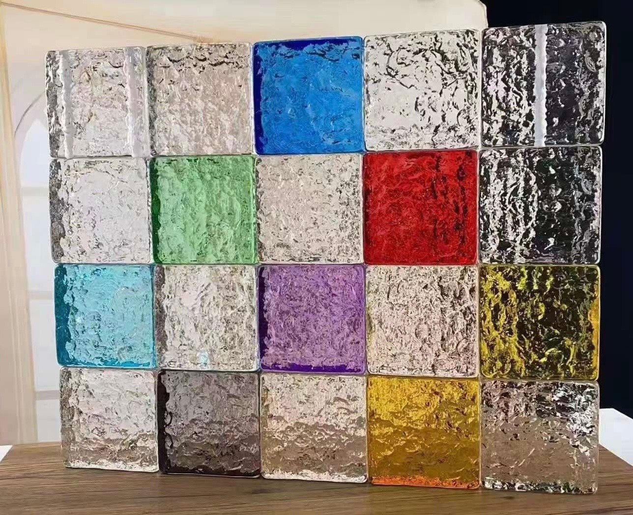 Gạch Kính Khối Đặc SP3 - 2 Đen - Daisan Store