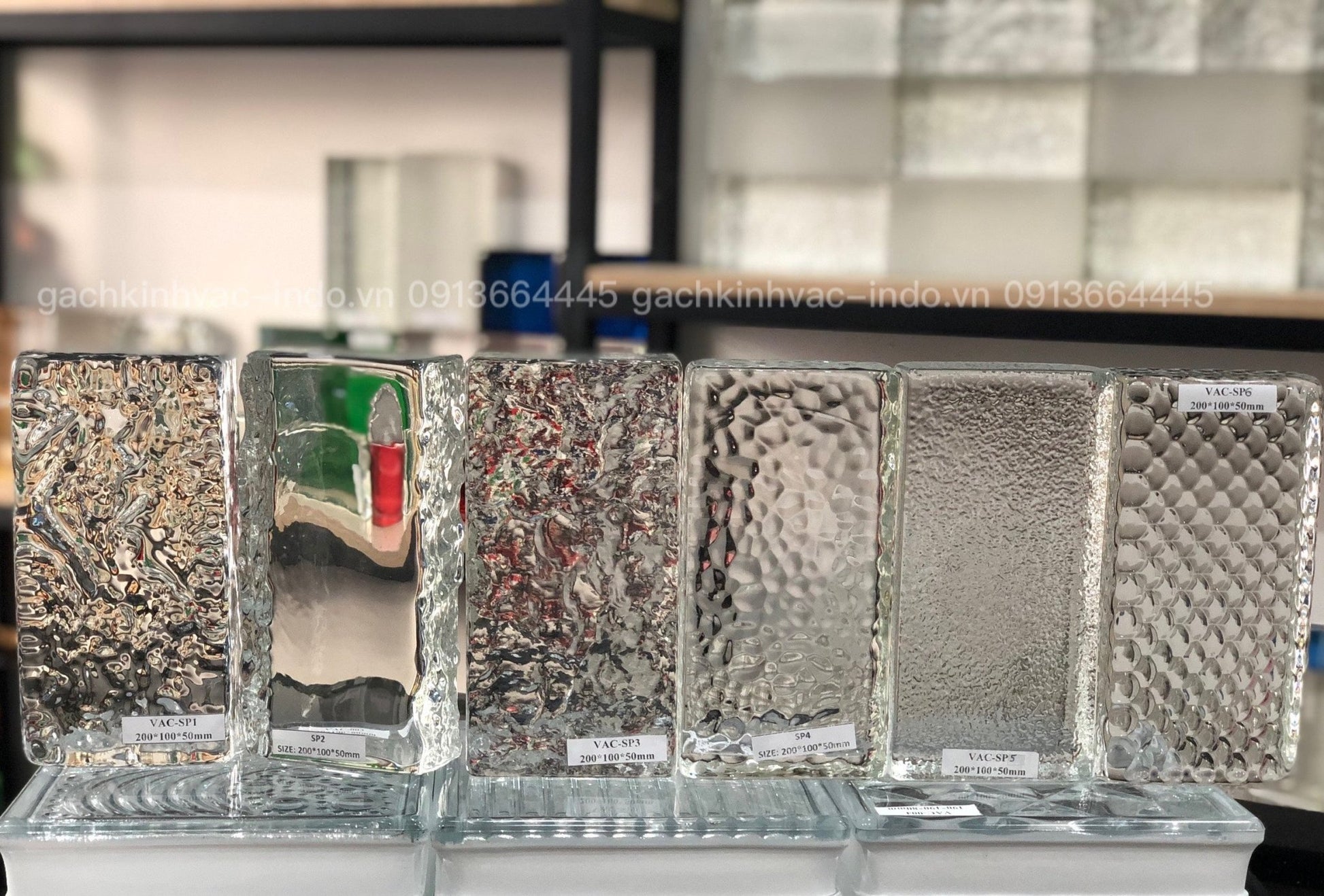 Gạch kính khối đặc SP6 - Daisan Store