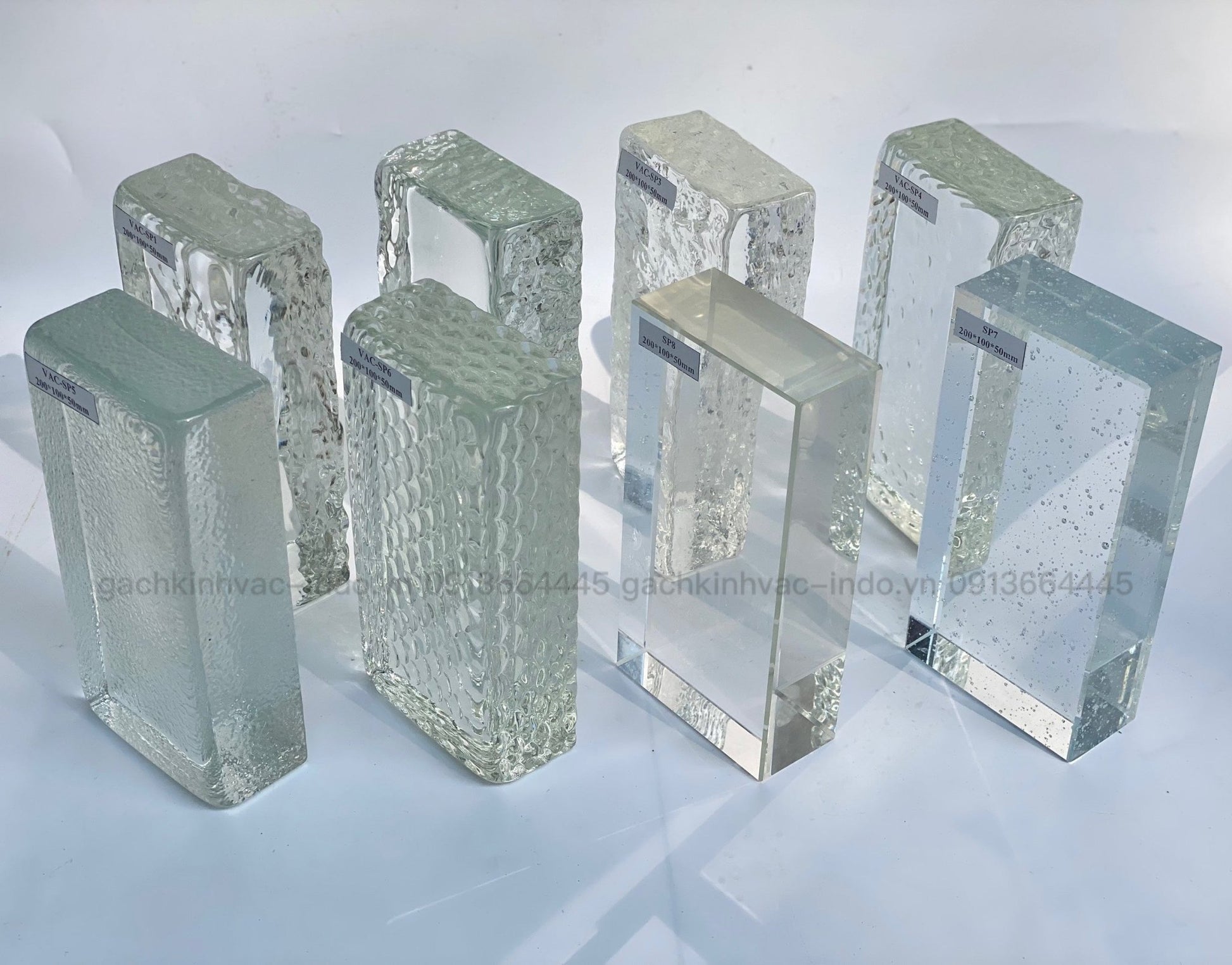 gạch kính khối đặc SP7 - Daisan Store
