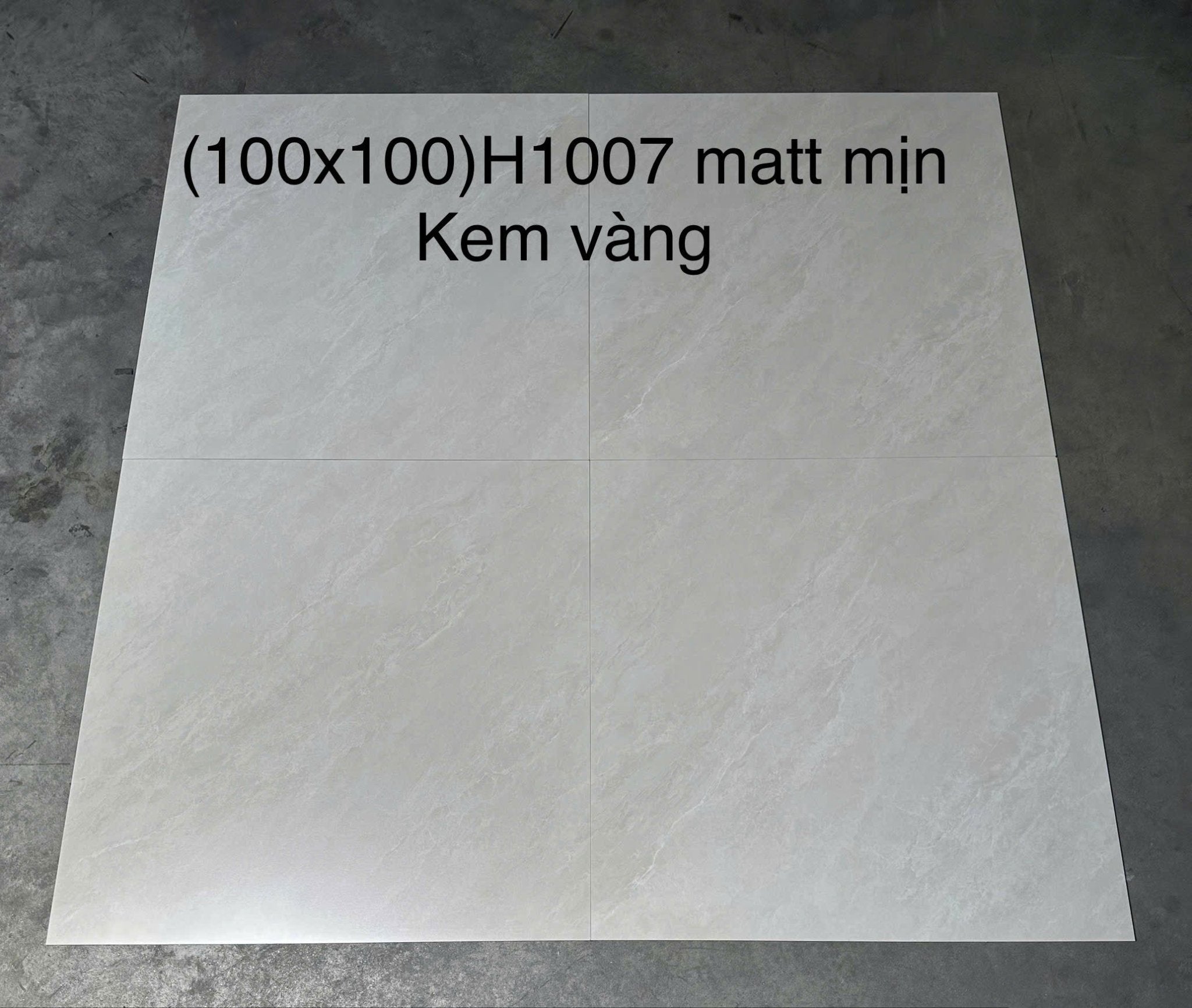 Gạch lát nền 1000x1000 men bóng mã H1007 - Daisan Store