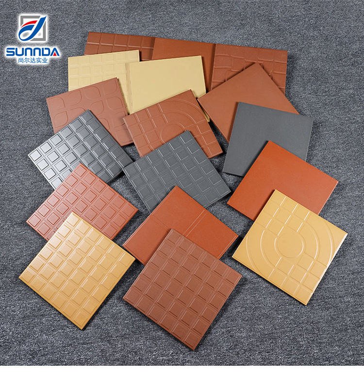 Gạch lát nền ngoài trời màu đất nung - Daisan Store