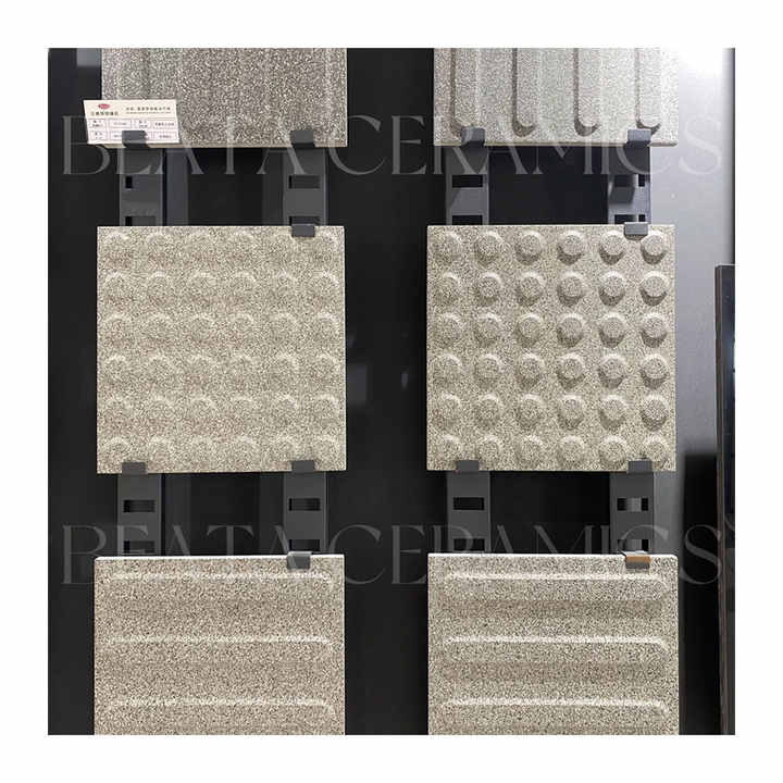 Gạch lát nền xúc giác chất lượng cao BEATA thiết kế hiện đại 400x400mm, sản xuất trực tiếp tại nhà máy, dày 20mm, dùng cho chỉ dẫn - Daisan Store