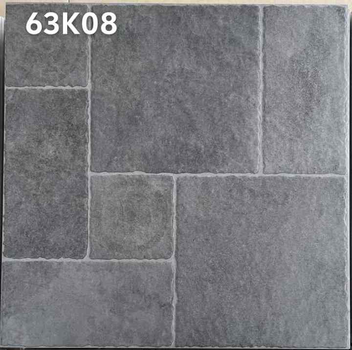 Gạch lát sàn cổ điển Foshan chống trượt, chống mài mòn, kích thước 600x600, lõm, lồi, dành cho nhà kho, sân trong - Daisan Store