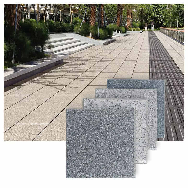 Gạch lát vỉa hè chống trượt có độ cứng cao, dày 20mm, dùng cho đường lái xe - Daisan Store
