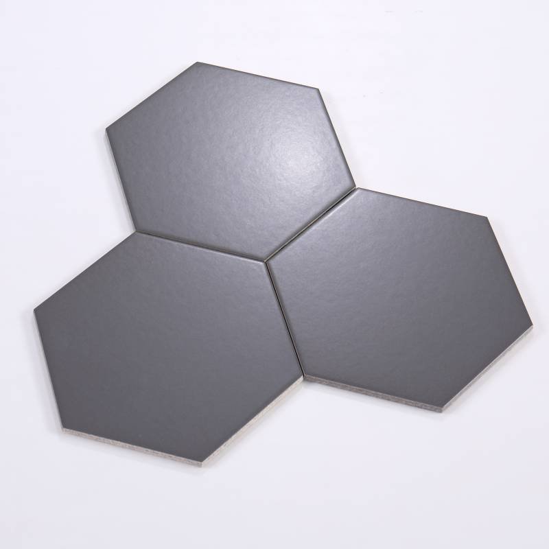 Gạch lục giác xám đậm 200x230x115mm NGL_M23203 - Daisan Store