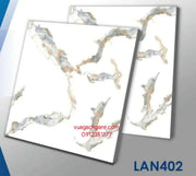 Gạch Men 40x40 Ốp Lát Giá Rẻ trắng vân khói LAN402 - Daisan Store