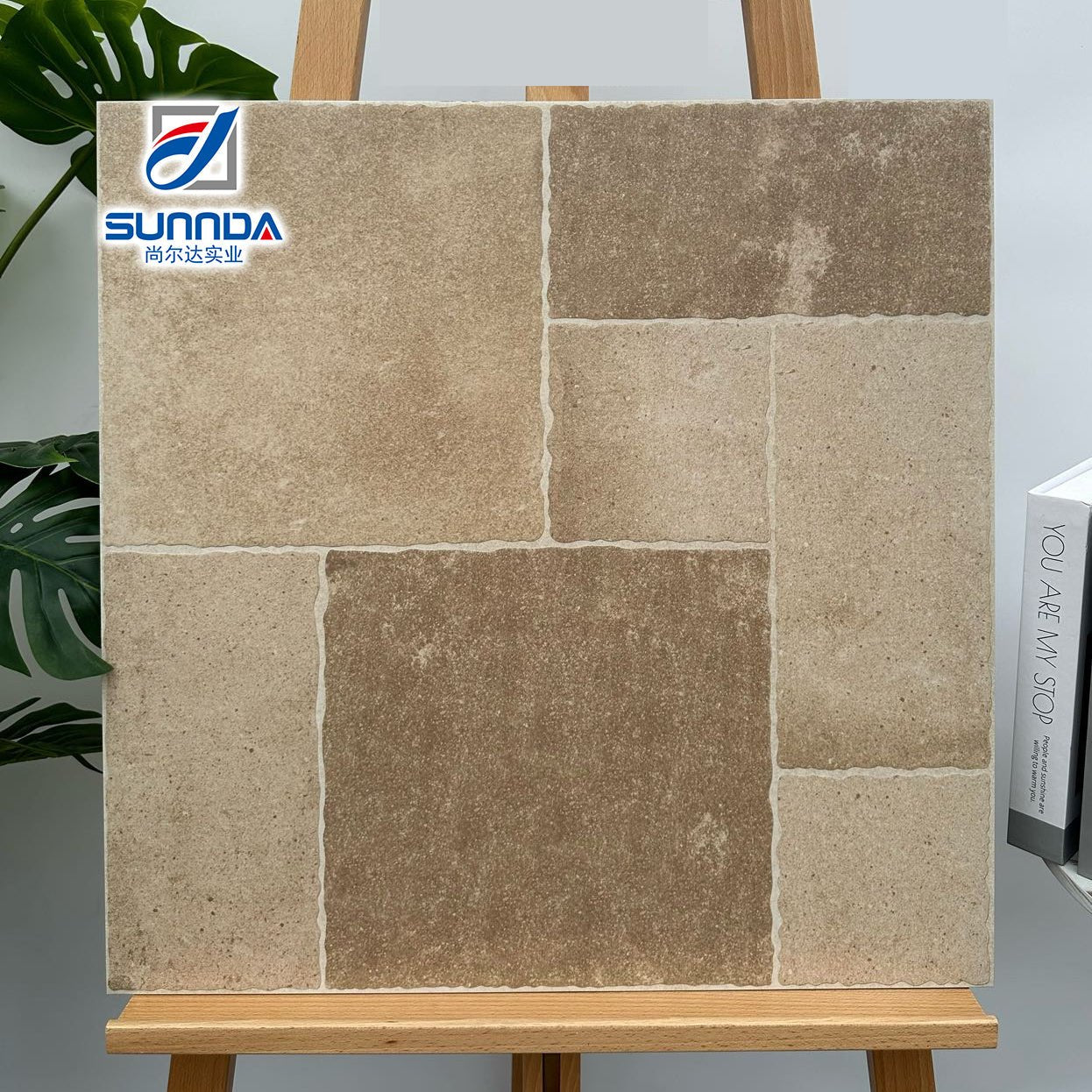 Gạch men ngoài trời mờ 600x600mm - Daisan Store