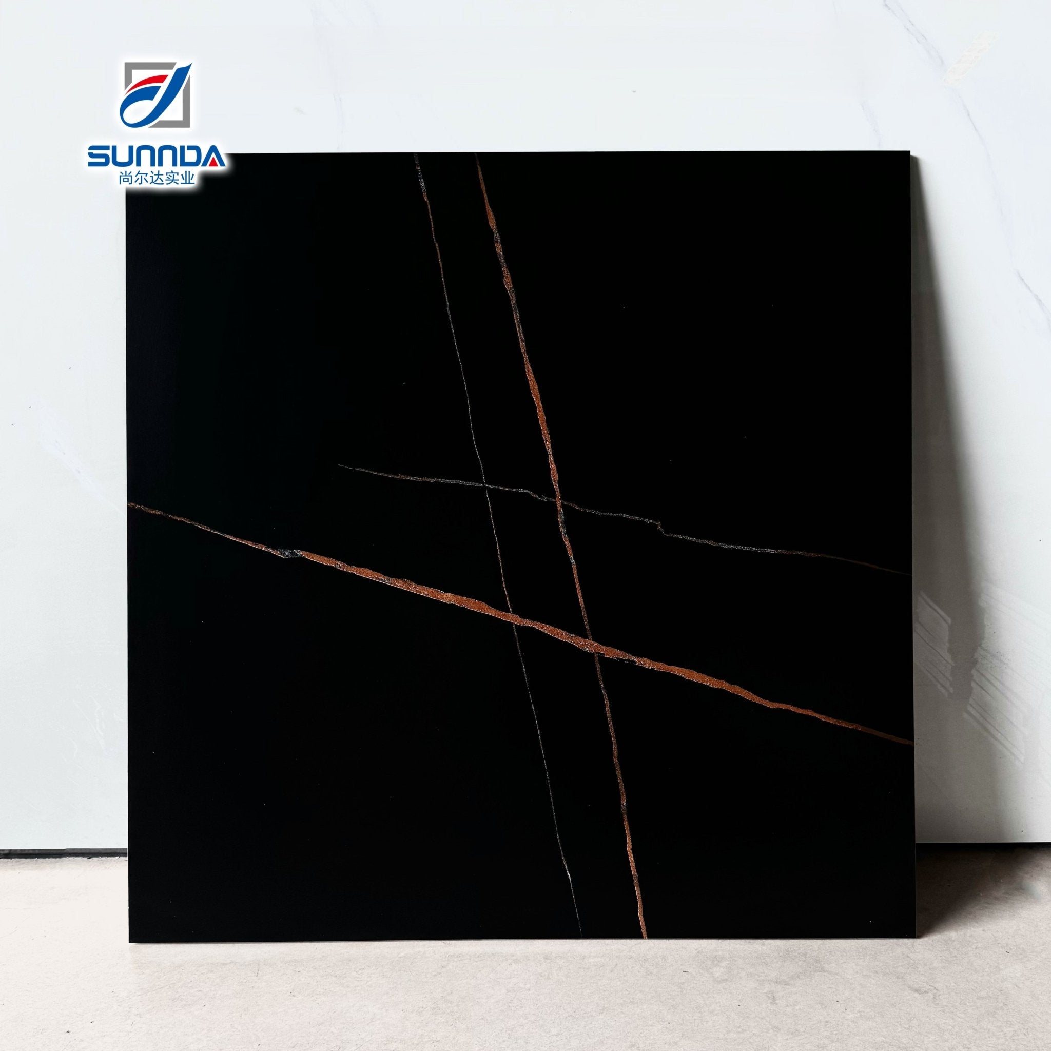 Gạch men sứ đen mờ chống trơn - Daisan Store