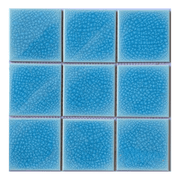 Gạch Mosaic 100x100mm men rạn đôi màu xanh dương MHG 1015 - Daisan Store