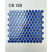 GẠCH MOSAIC CHẤM BI MÀU XANH DƯƠNG CB 128 - Daisan Store