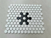 Gạch Mosaic gốm lục giác nhỏ mã MHG9535 - Daisan Store