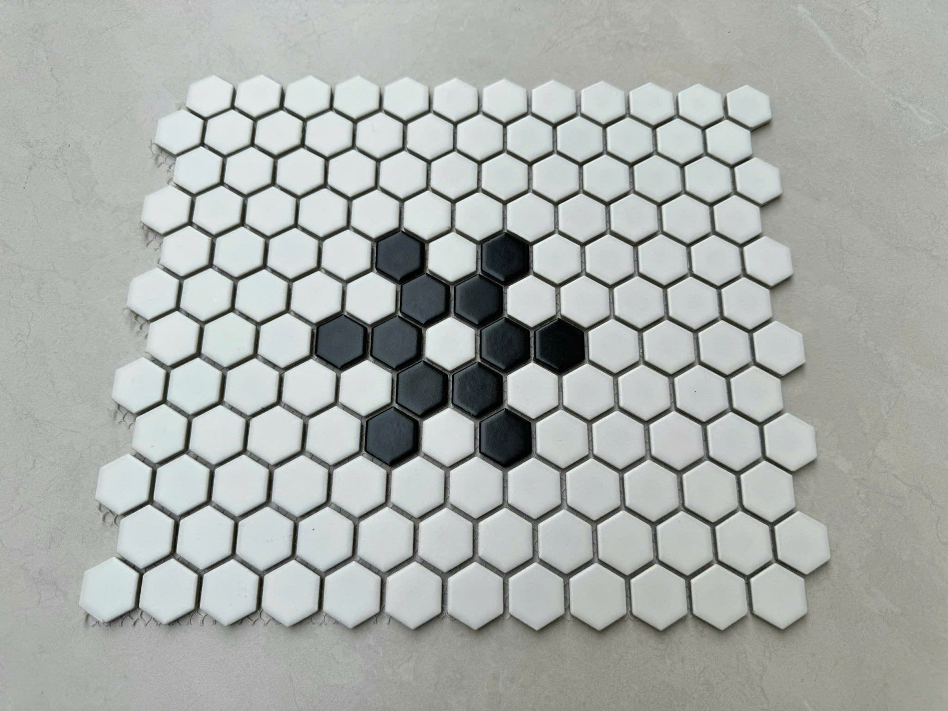 Gạch Mosaic gốm lục giác nhỏ mã MHG9535 - Daisan Store