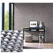 Gạch mosaic gốm mix kim loại trang trí phòng tắm 300x300mm WA1503 - Daisan Store