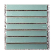 Gạch mosaic gốm trang trí 295x295mm màu xanh lá cây - Daisan Store