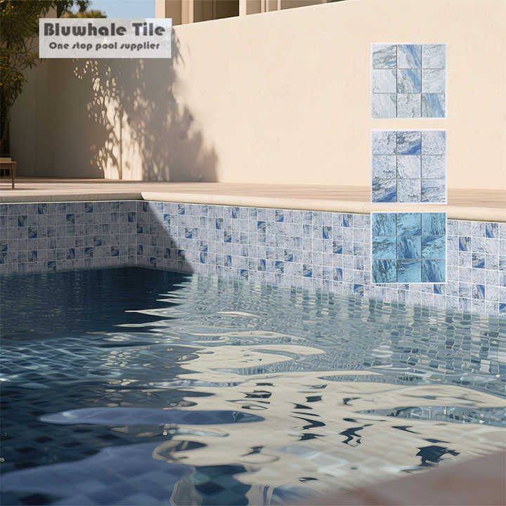 Gạch MOSAIC Hồ Bơi Sứ Đá Cẩm Thạch Đá Tự Nhiên Ngoại Thư - Daisan Store
