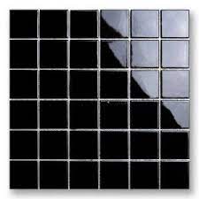 Gạch Mosaic kính đen chip KT 48x48mm GP - 48057 - Daisan Store