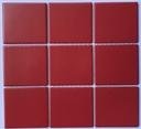 Gạch Mosaic Men Mờ Màu đỏ kt viên 97x97mm mã 906 - Daisan Store
