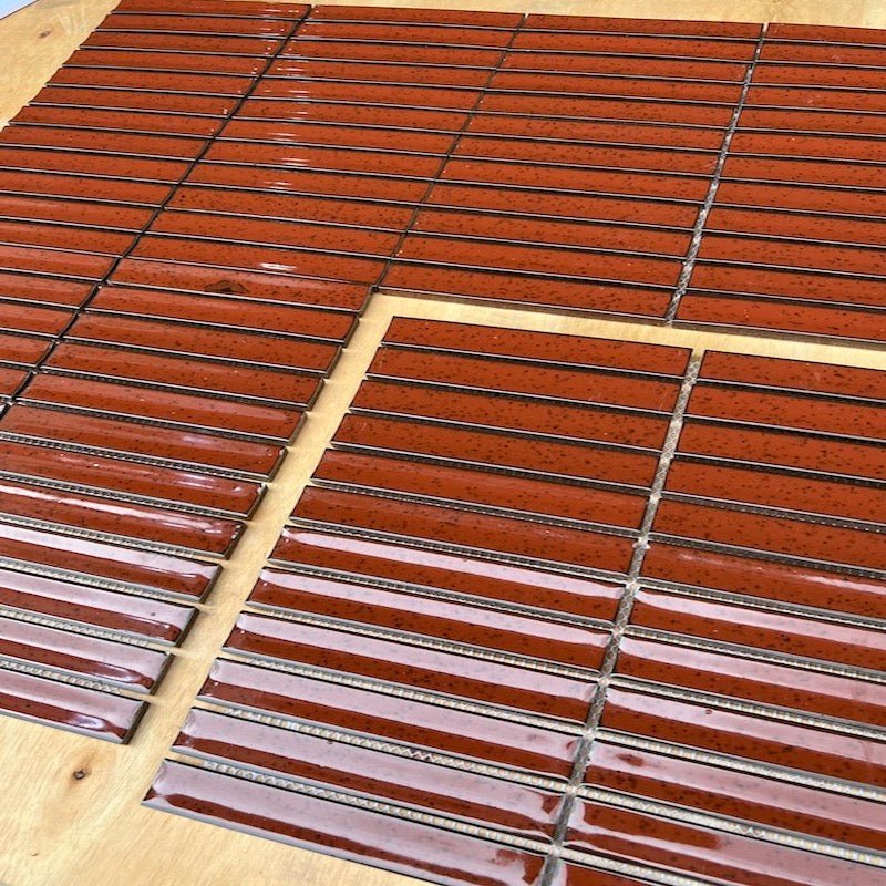 Gạch Mosaic Que Đũa Màu Đỏ MHT 016 - Daisan Store
