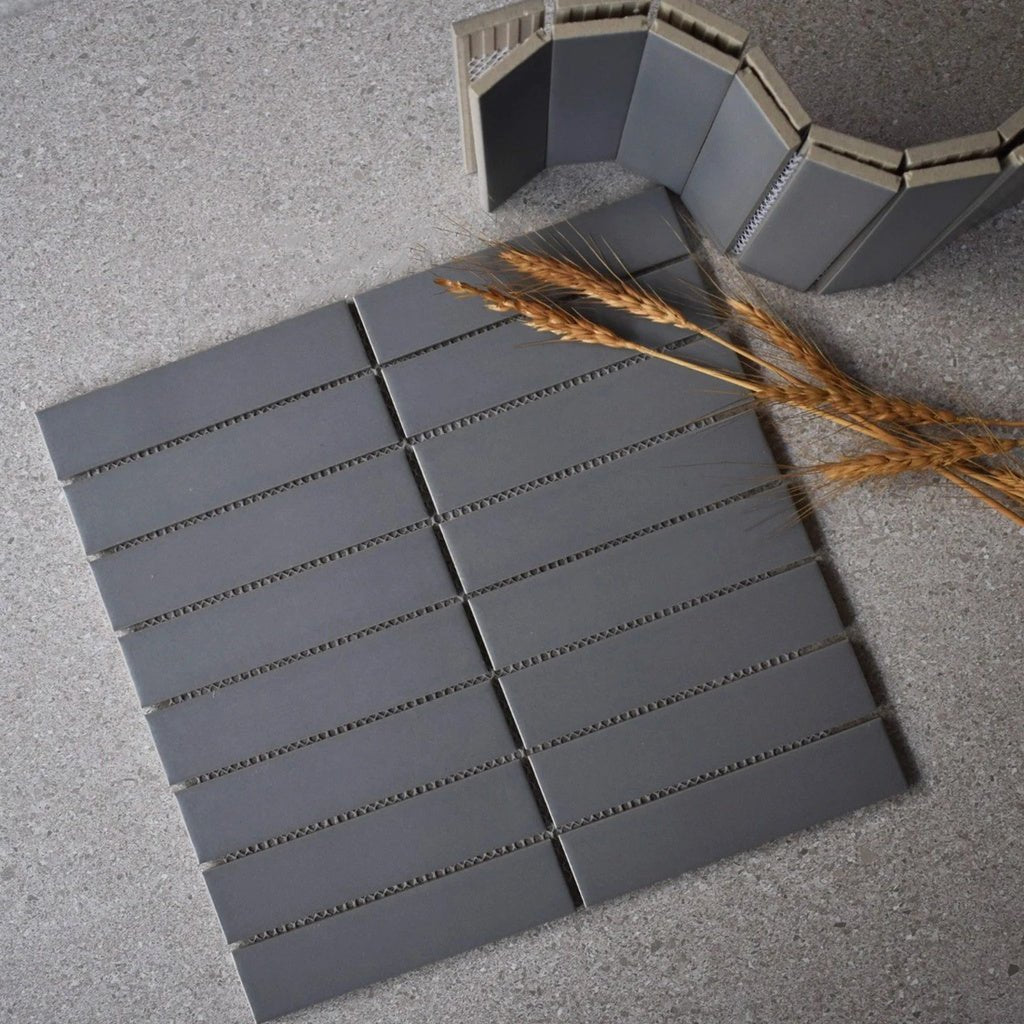 Gạch Mosaic que xám KT 32x145mm 3213M - Daisan Store