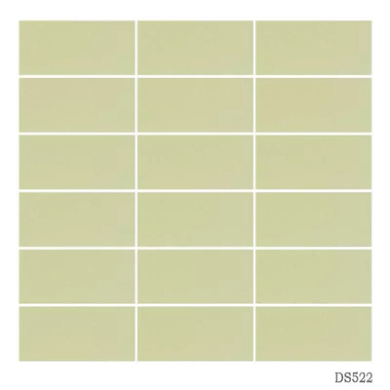 Gạch Mosaic Stark ốp tường màu vàng nhạt 45x95mm 522 - Daisan Store
