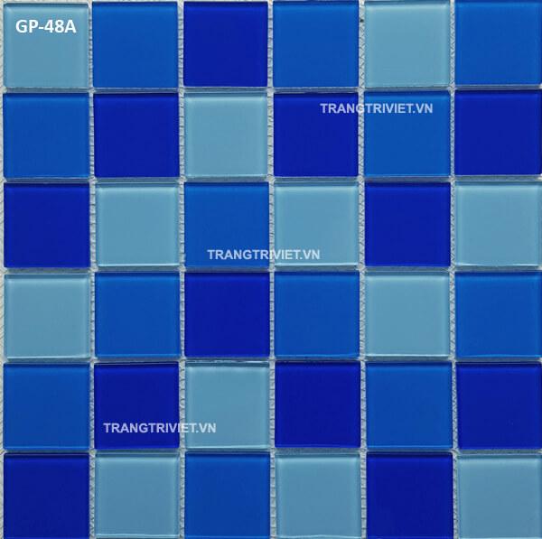 Gạch mosaic thủy tinh mix 48 - A - Daisan Store