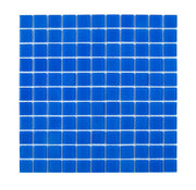 Gạch mosaic thủy tinh vuông 300x300 màu xanh nhạt thiết kế hiện đại cho hồ bơi Gạch mosaic sàn hồ bơi giá rẻ - Daisan Store