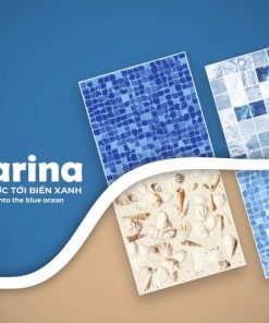 Gạch ốp lát bể bơi Đồng Tâm 20×20 màu xanh dương 2020MARINA004 - Daisan Store