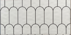 Gạch ốp tường 300x600 màu trắng mã N9300 - 7H - Daisan Store