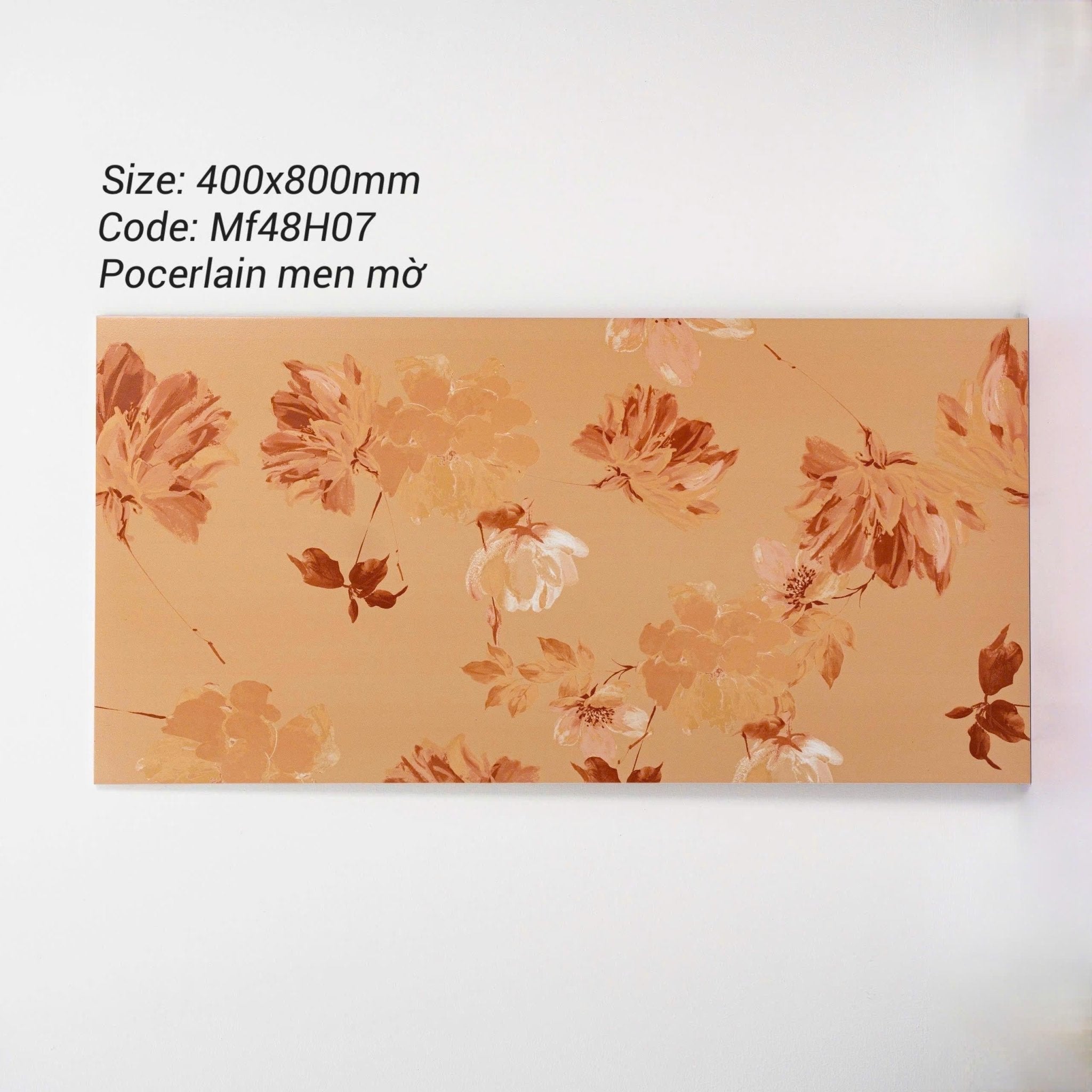 Gạch ốp tường họa tiết hoa 40x80cm mã MF48H07 - Daisan Store
