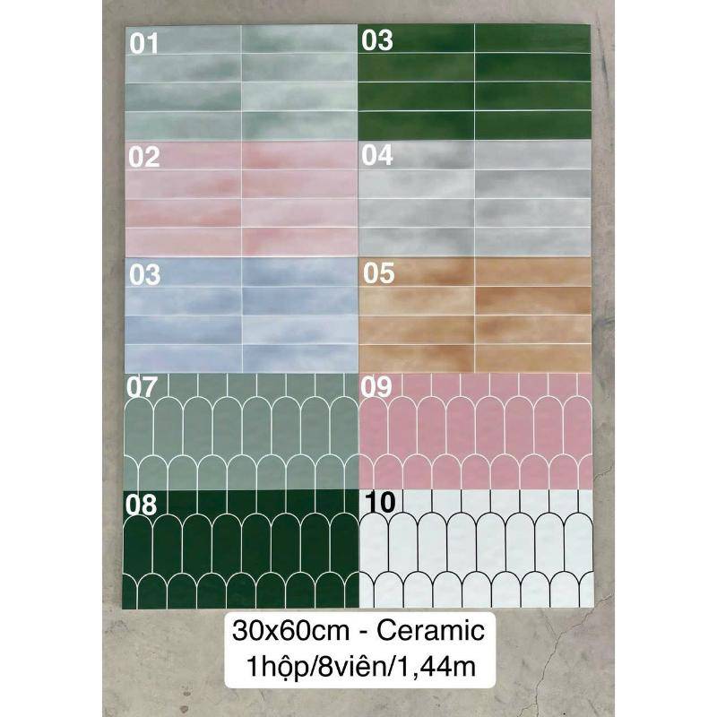 Gạch ốp tường KT 300x600mm DS3060 - 6 - Daisan Store