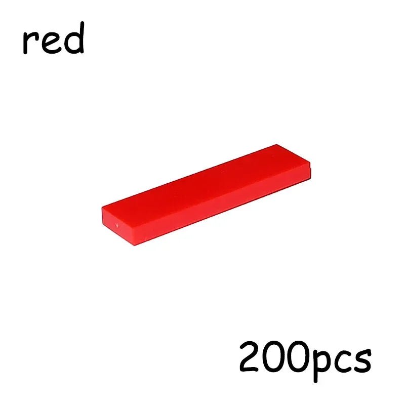 Gạch Phẳng 1x4 Lắp Ráp Sáng Tạo 200 Chiếc Cho Bé - Daisan Store