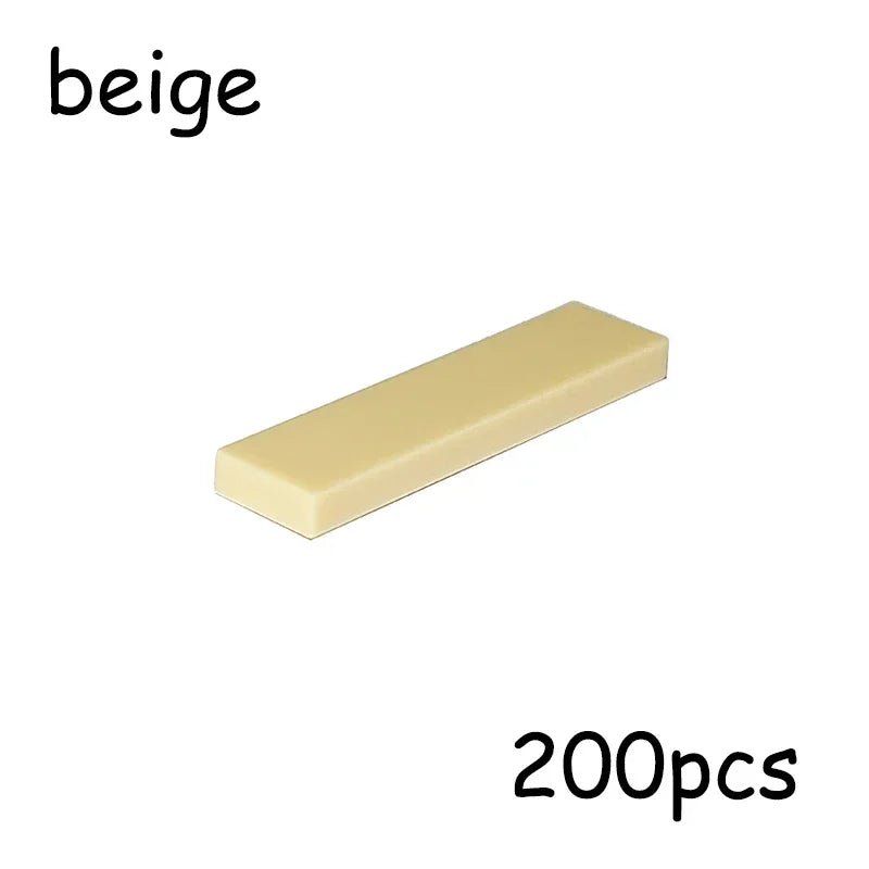 Gạch Phẳng 1x4 Lắp Ráp Sáng Tạo 200 Chiếc Cho Bé - Daisan Store
