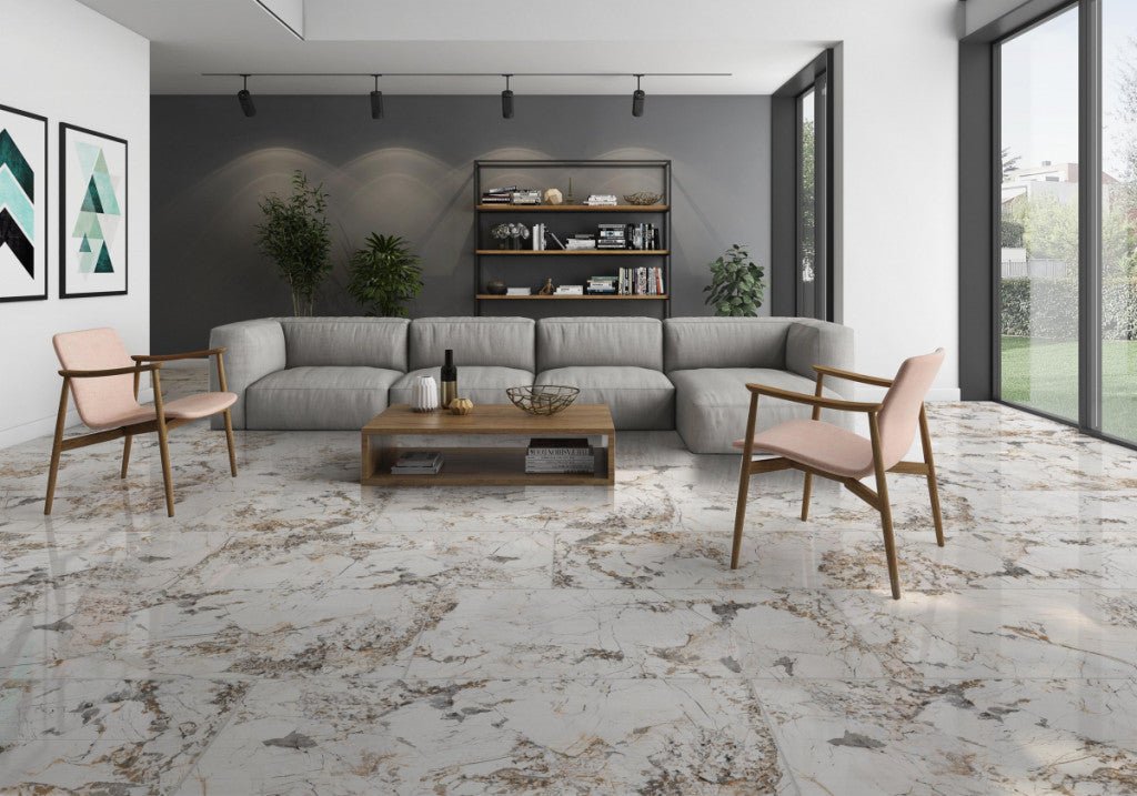 GẠCH PORCELAIN PRIME 60×120 MÃ 27301 BÓNG - Daisan Store
