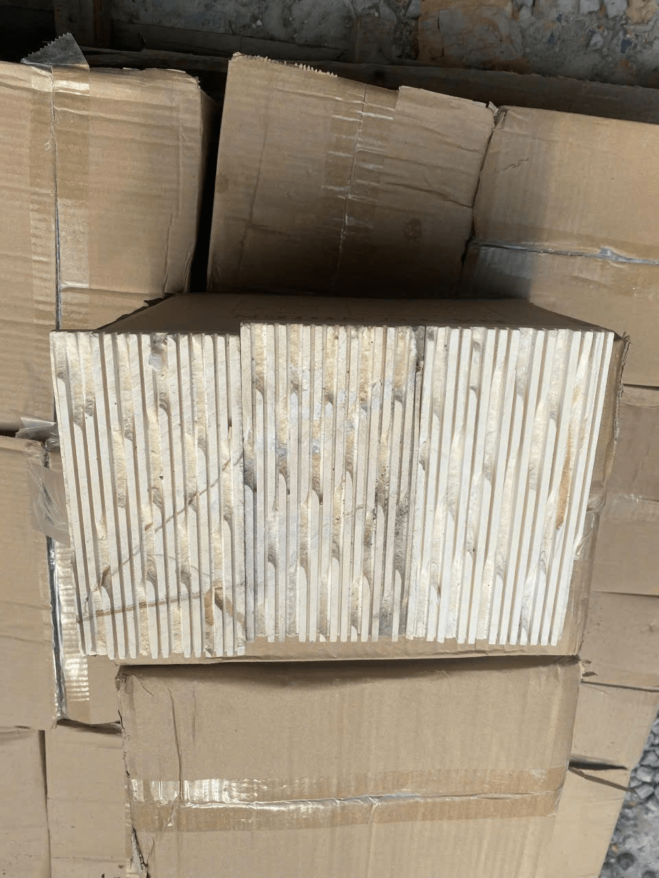 Gạch răng lược vàng 10x20 - Daisan Store
