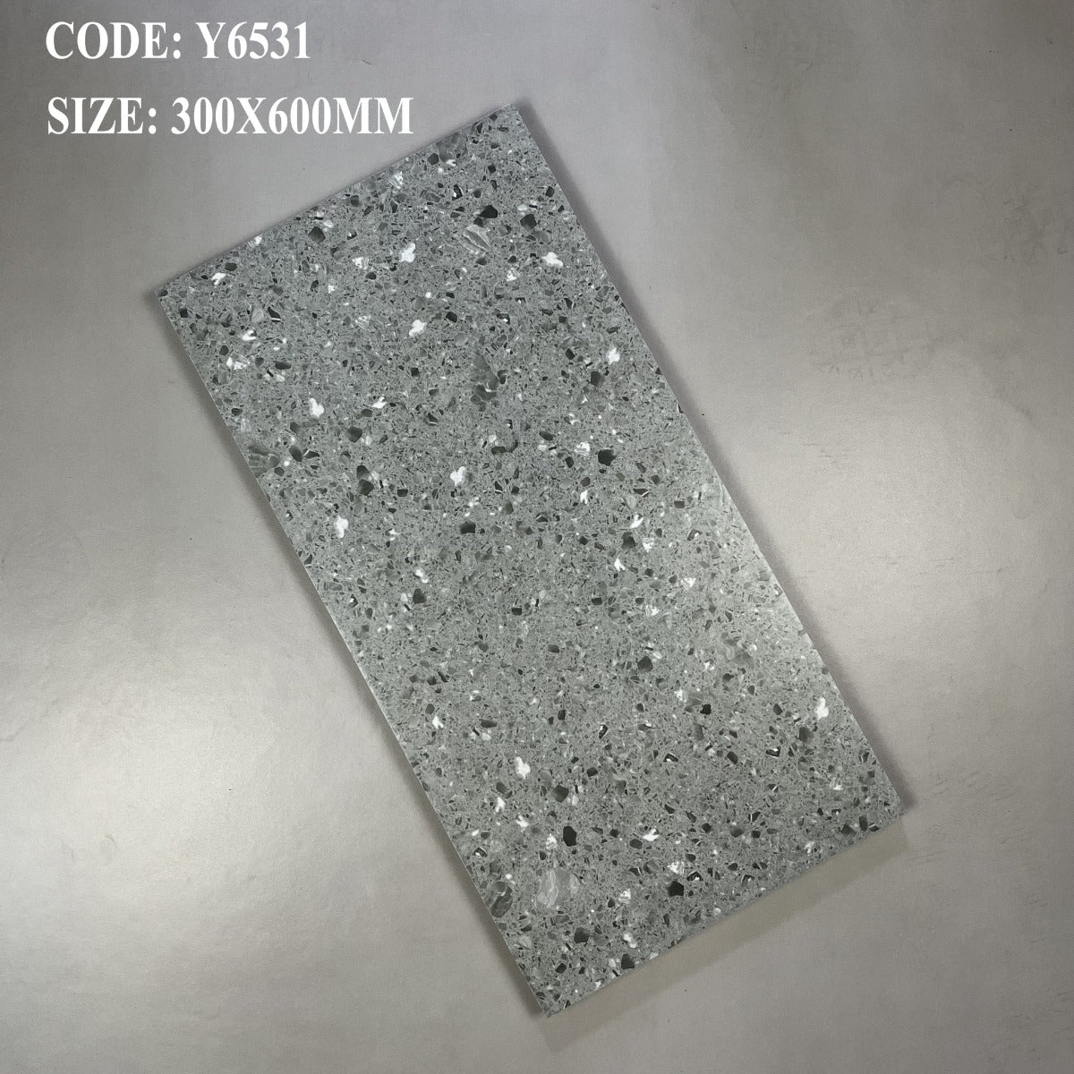 Gạch Terrazzo ceramic KT 300x600mm hàng ưu Y6531_S (1h/1.44m/8v) - Daisan Store