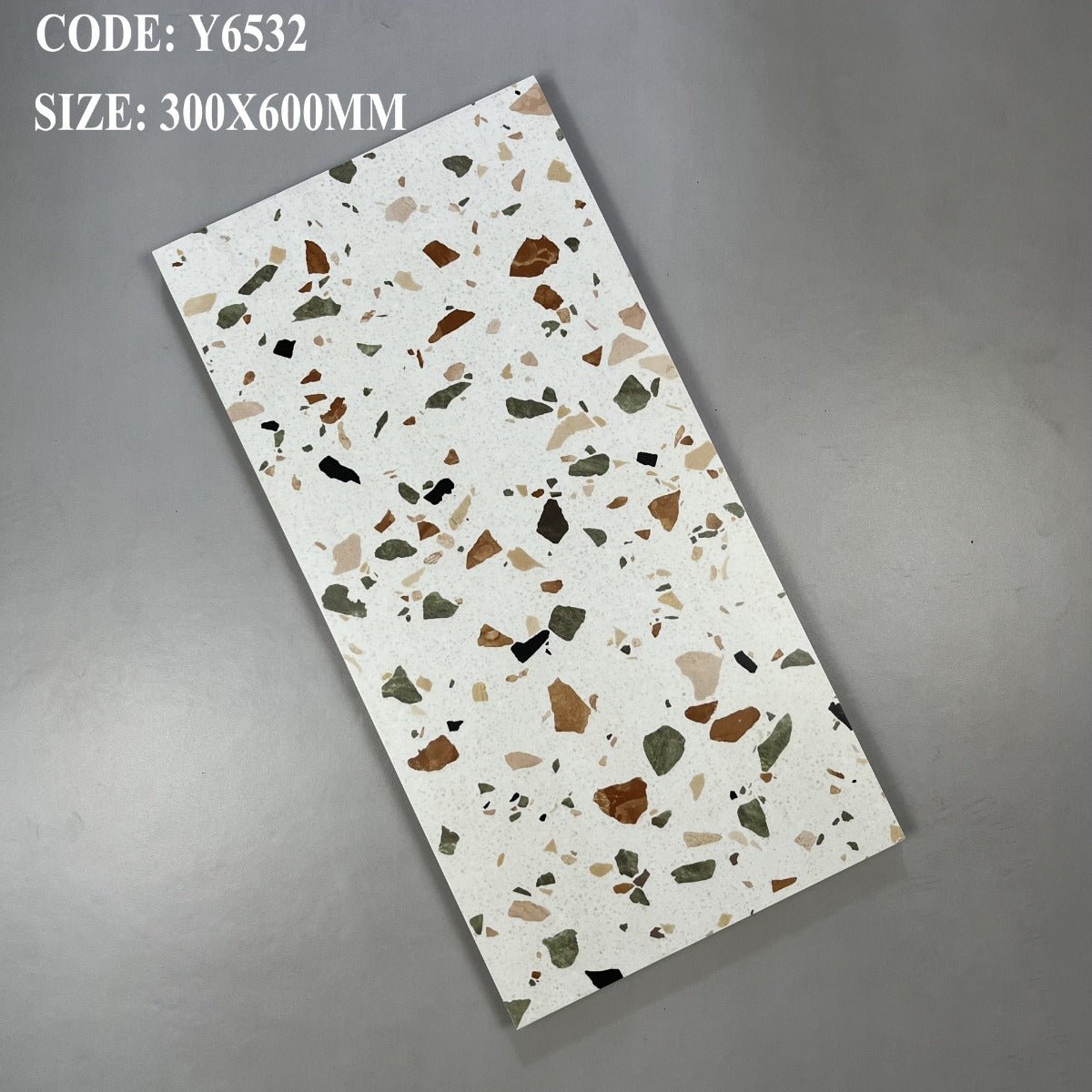Gạch Terrazzo KT 300x600mm hàng ưu Y6532_S (1h/1.44m/8v) - Daisan Store