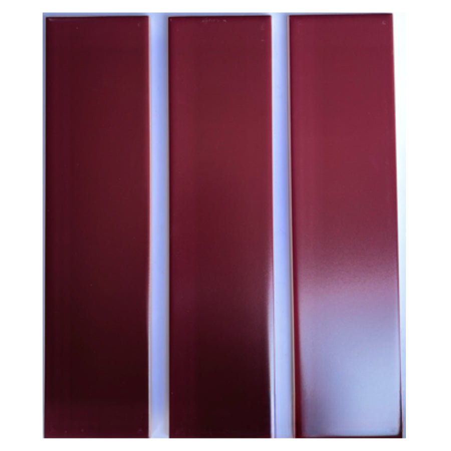Gạch Thẻ 75x300mm Đỏ Mờ Phẳng 75317M - Daisan Store