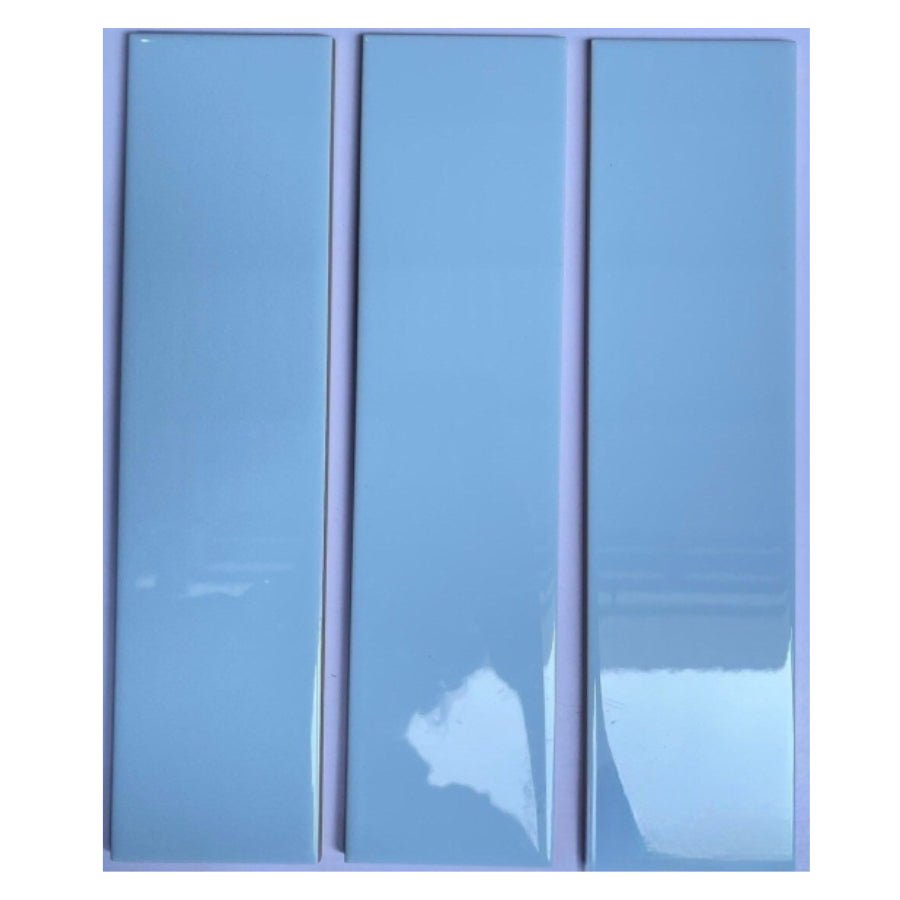 Gạch Thẻ 75x300mm Xanh Dương Bóng Phẳng 75354B - Daisan Store