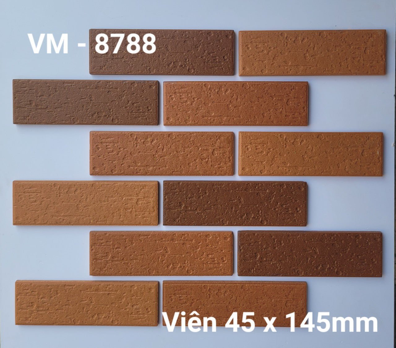 Gạch thẻ ngoại thất KT 45x145mm VM - 8788 - Daisan Store