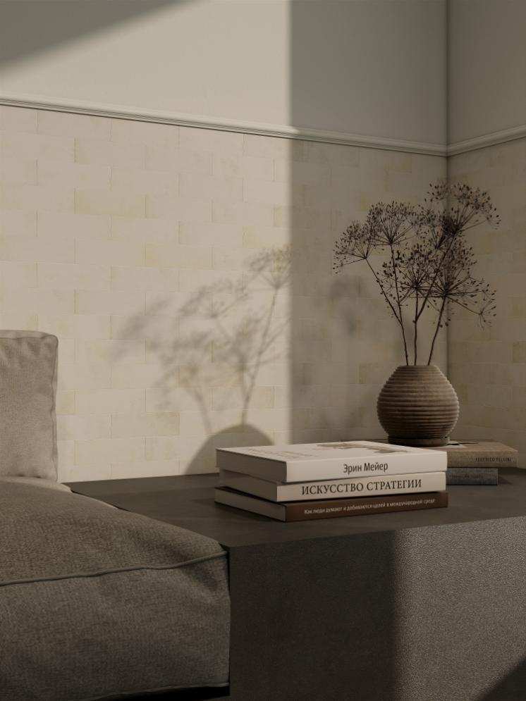 Gạch thẻ Porcelain mờ lượn KT 75x230mm mã LNA752300M - Daisan Store