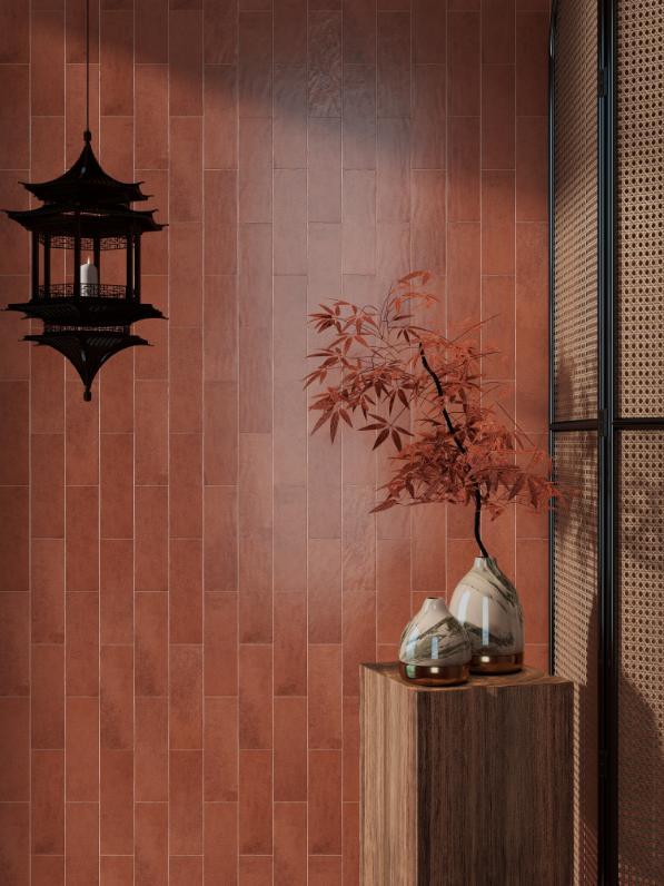 Gạch thẻ Porcelain mờ lượn KT 75x230mm mã LNA752308M - Daisan Store
