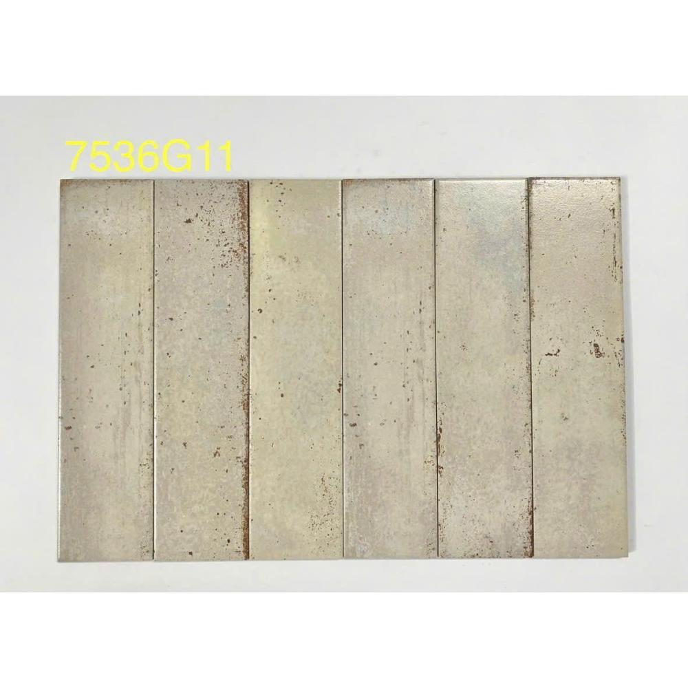 Gạch thẻ Porcelain mờ phẳng KT 75x300 mã MD7536G11 - Daisan Store