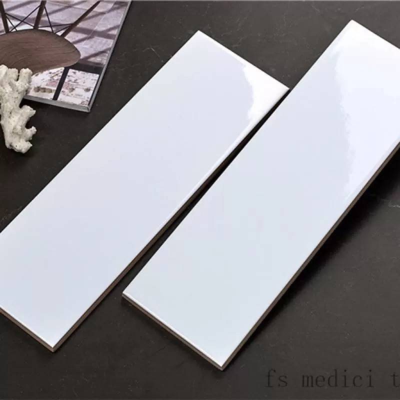 Gạch thẻ trắng bóng phẳng KT 100x300mm STA1300 - Daisan Store