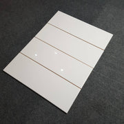 Gạch thẻ trắng bóng phẳng KT 150x450x16mm mã STA15450 - Daisan Store