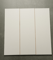 Gạch thẻ trang trí trắng mờ phẳng 150x450mm STA15456 - Daisan Store