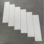 Gạch thẻ Việt Nam, Trắng kem mờ phẳng, KT 50x200 mm, GR0208M, Loại 1 (1 hộp/ 100 viên/ 1m2) - Daisan Store