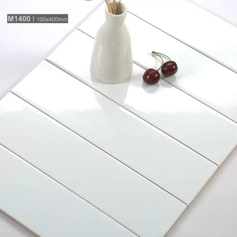 Gạch thẻ xương bóng phẳng KT 100x400mm STA1401 - Daisan Store