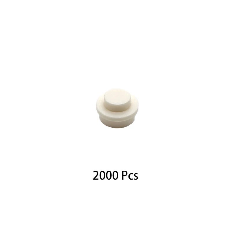 Gạch Tròn Trong Suốt 1x1 Xanh Dương Xây Dựng DIY - Daisan Store
